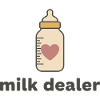 Milchhändler-Herz-Logo