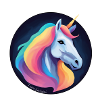 Regenbogen-Einhorn