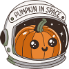 Citrouille dans l'espace