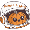 Space Astronaut Pumpkin