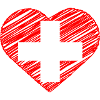 Heart Swiss Flag Shirt