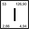 Iod Jod Element Periodensystem Elementsymbol