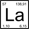 La Element Graphic Lanthanum Style