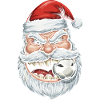Santa Kicker with Football