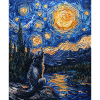 Wolf Van Gogh Style