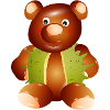 Magical Chestnut Teddy Bear – Childhood & Crafts