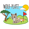 Wolf-Platz - Ein Wolf auf dem Golfplatz