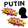 Putin BOOM COMIC Book Explosion of Colors