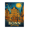 Bonn Night City Poster