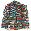 Folder Stack Office Chaos