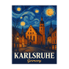 Karlsruhe Sternenstadt Malstil