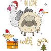 Christmas on the farm
