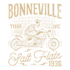 Bonneville Salt Flats Moto Anniversaire 1936