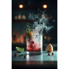 Crimson Splash Cocktail