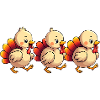 Bébé dinde de Thanksgiving
