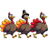 Bébé dinde de Thanksgiving