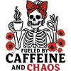 Mother Caffeine Mom Skeleton Coffee