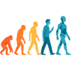 Evolution zum Roboter Outline