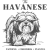 Havanese Charm Dog Design