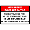 My rules for tools