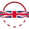 Union Jack Arc Print Badge