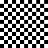 Black and White Chess Square