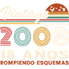 18ème Anniversaire 18 Ans Millésime 2008