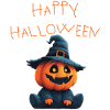 Happy Halloween – Sweet Pumpkin Witch