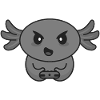 Axolotl zocken Zocker Gamer Controller Gaming