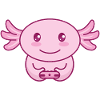 Axolotl Zocker Gamer 
