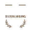 I Love Skateboarding Heart Design