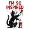 Inspired Cat Art Design
