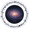 Galactic view in the star wreath