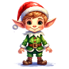 Elfe de Noël
