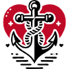 Heart Cross Anchor