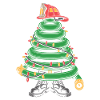 Fire Brigade Christmas Tree
