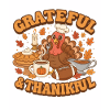 Grateful and Thankful Turkey