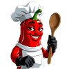 Chili Chef Cartoon Kitchen Hero