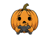Kuerbis mit Controller Scared to Respawn