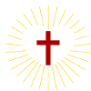 Croix et cœur