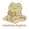 Reading Frog – Take it slow Design