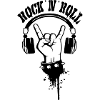 Rock Hand Silhouette