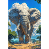 Illustration of an elephant
