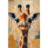 Illustration einer Giraffe
