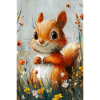 Illustration of a squirrel
