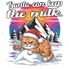 Santa Funny Christmas Christmas with Saying