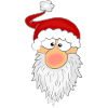 Weihnachtsmann Gesicht