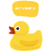 Just Wingin' It Duck