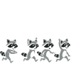 Raton Laveur Notes Musicales Musique