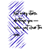 Blue Diagonal Hatch Abstract design